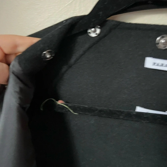 P.A.R.O.S.H. Wool and Goat fur bomber jacket, size XS - Picture 3 of 10